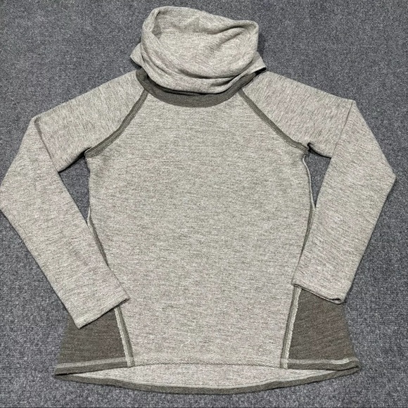 Kuhl Sweater Nova Pullover Cowl Funnel Neck Womens Size Small Wool Blend Soft - Picture 1 of 11